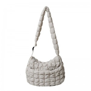 CHIOS CLUB - 可調節式肩帶泡泡袋 Chios Signature Bubble Tote [tote29] Ivory 
